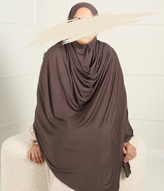 Premium Cotton Scarf 100*200 met Comfort Bonnet