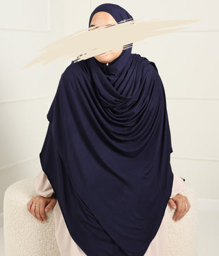 Premium Cotton Scarf 100*200 met Comfort Bonnet