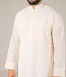 UsW Tailored Saudi Qamees Reda - Ivory