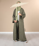 Sarah's Kimono & Trouser set - Leaf