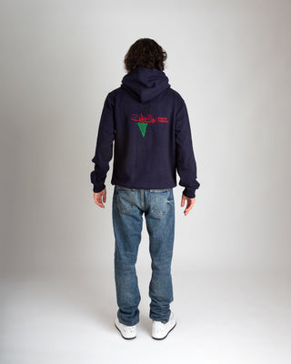 Pray for Palestine Hoodie - Navy