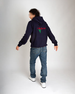 Pray for Palestine Hoodie - Navy