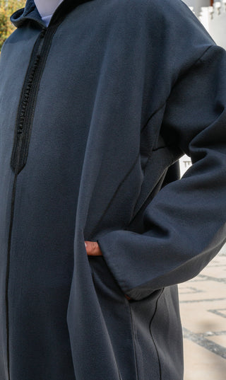 Jellaba Sof Donkergrijs