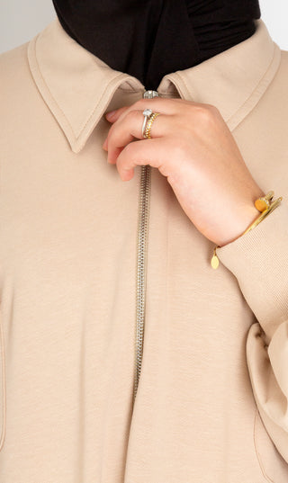 Utility Dress Qalqiya - Beige
