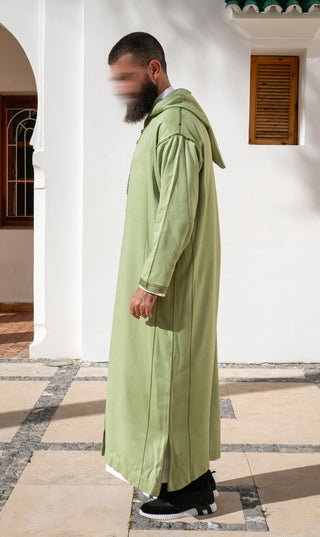 Djellaba Anouar - Pistache