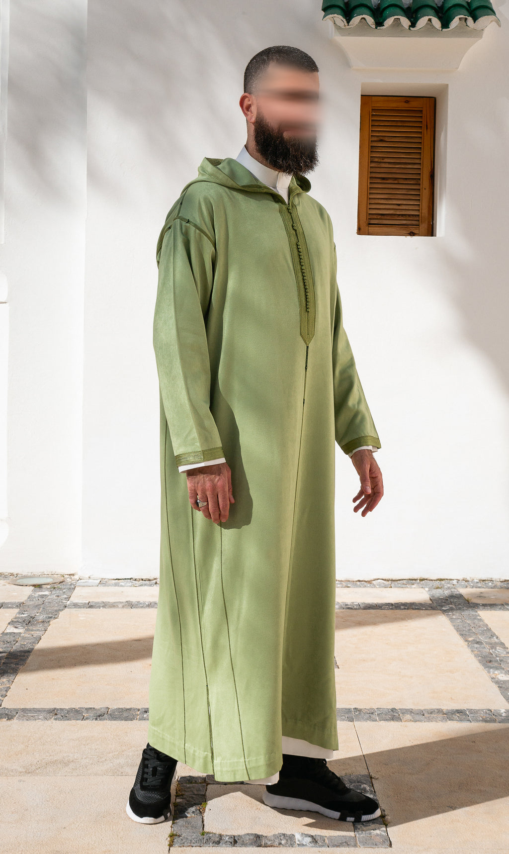 Weiße Djellaba für eine Hajj oder Omra von Weiße Djellaba für eine Hajj oder Omra von