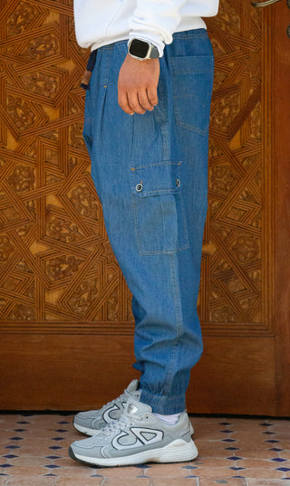 Jassim SOFT Jeans - Blauw