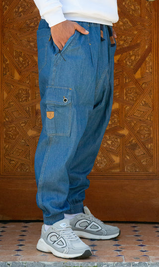 Jassim SOFT Jeans - Blauw