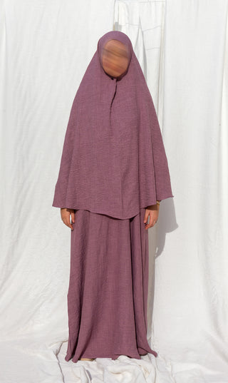 3baya Essential + Hijab - Peony Purple