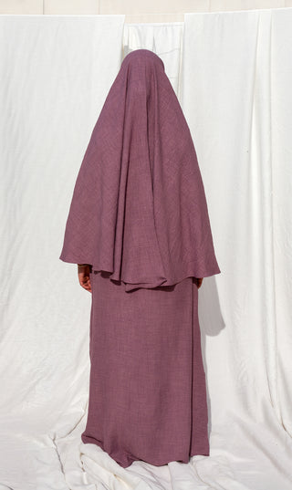 3baya Essential + Hijab - Peony Purple