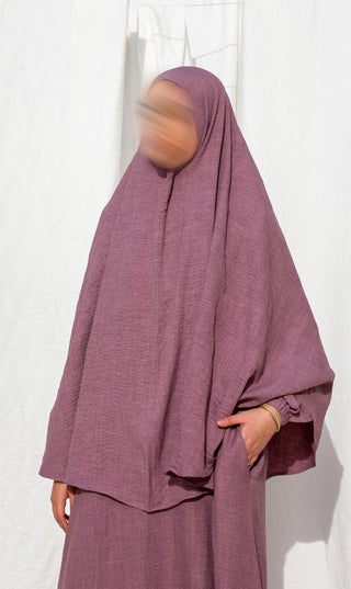 3baya Essential + Hijab - Peony Purple