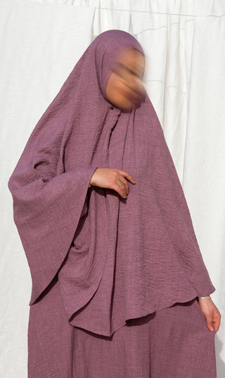 3baya Essential + Hijab - Peony Purple