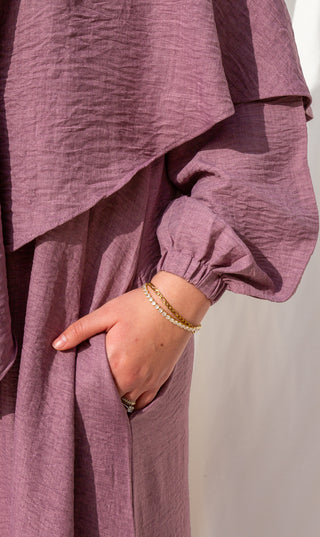 3baya Essential + Hijab - Peony Purple