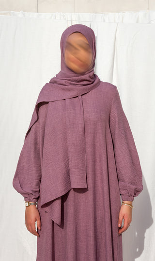 3baya Essential + Hijab - Peony Purple