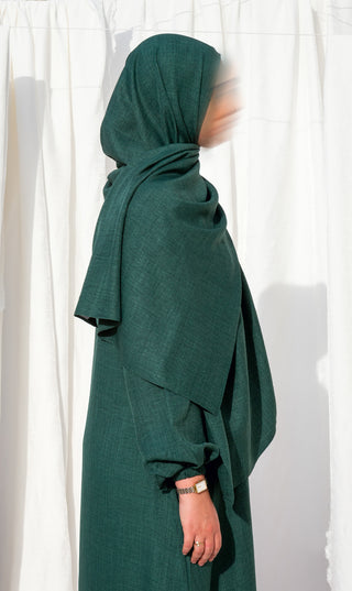 3baya Essential + Hijab - Moss Green