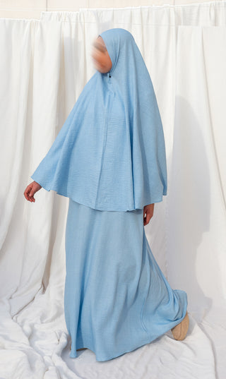 3baya Essential + Hijab - Sky Blue