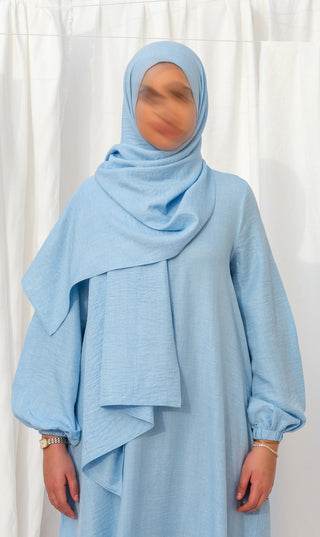 3baya Essential + Hijab - Sky Blue