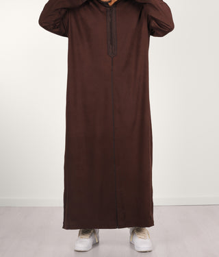 Djellaba Anouar - Espresso