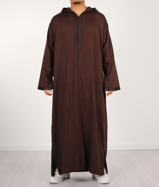 Djellaba Anouar - Espresso