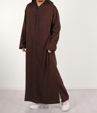 Djellaba Anouar - Espresso