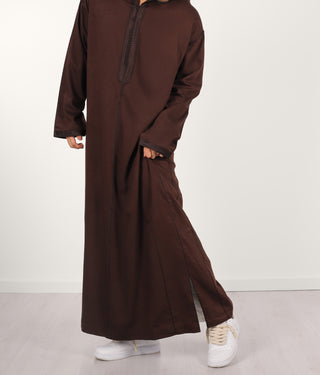 Djellaba Anouar - Espresso