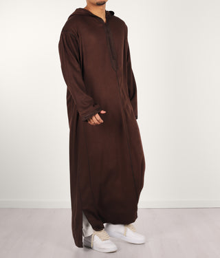 Djellaba Anouar - Espresso