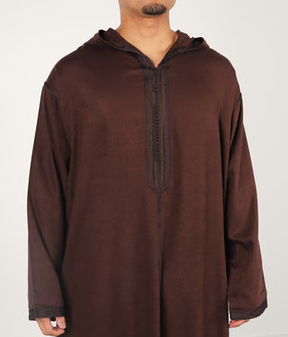 Djellaba Anouar - Espresso