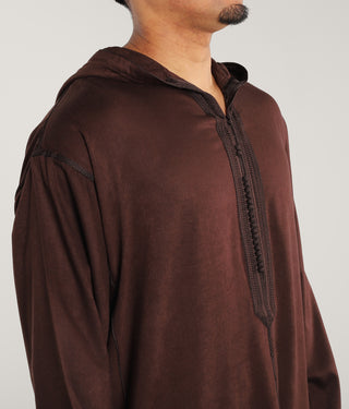 Djellaba Anouar - Espresso