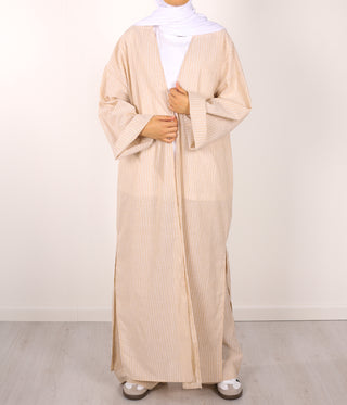 Kimono Twinset Safwa - Beige