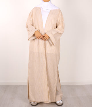 Kimono Twinset Safwa - Beige