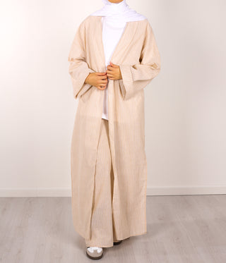 Kimono Twinset Safwa - Beige