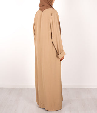 عباية نورا كيمونو - كريمي