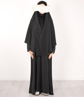Anisah A-lijn Abaya - Zwart
