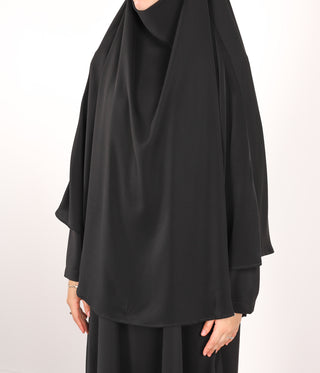 Anisah A-lijn Abaya - Zwart