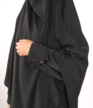 Anisah A-lijn Abaya - Zwart