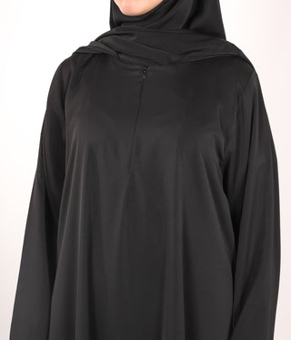 Anisah A-lijn Abaya - Zwart
