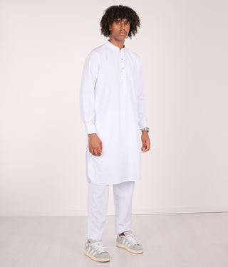 Sarwal Kameez Amir - White