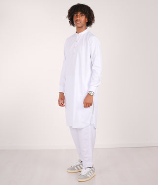 Sarwal Kameez Amir - White