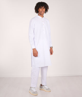 Sarwal Kameez Amir - White