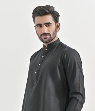 Malaysian Kurti Chino - Black