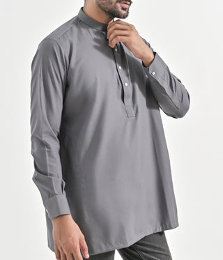 Malaysian Kurti Chino - Grey