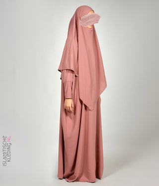 Farasha Abaya Basic - Rose