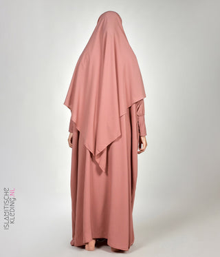 Farasha Abaya Basic - Rose