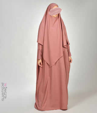 Farasha Abaya Basic - Rose