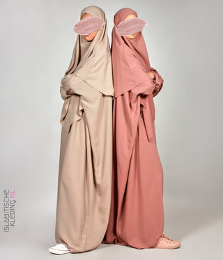 Farasha Abaya Basic - Rose