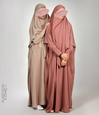 Farasha Abaya Basic - Rose