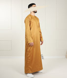UsW Emirati Tailored Qamees Rayan - Dark Gold