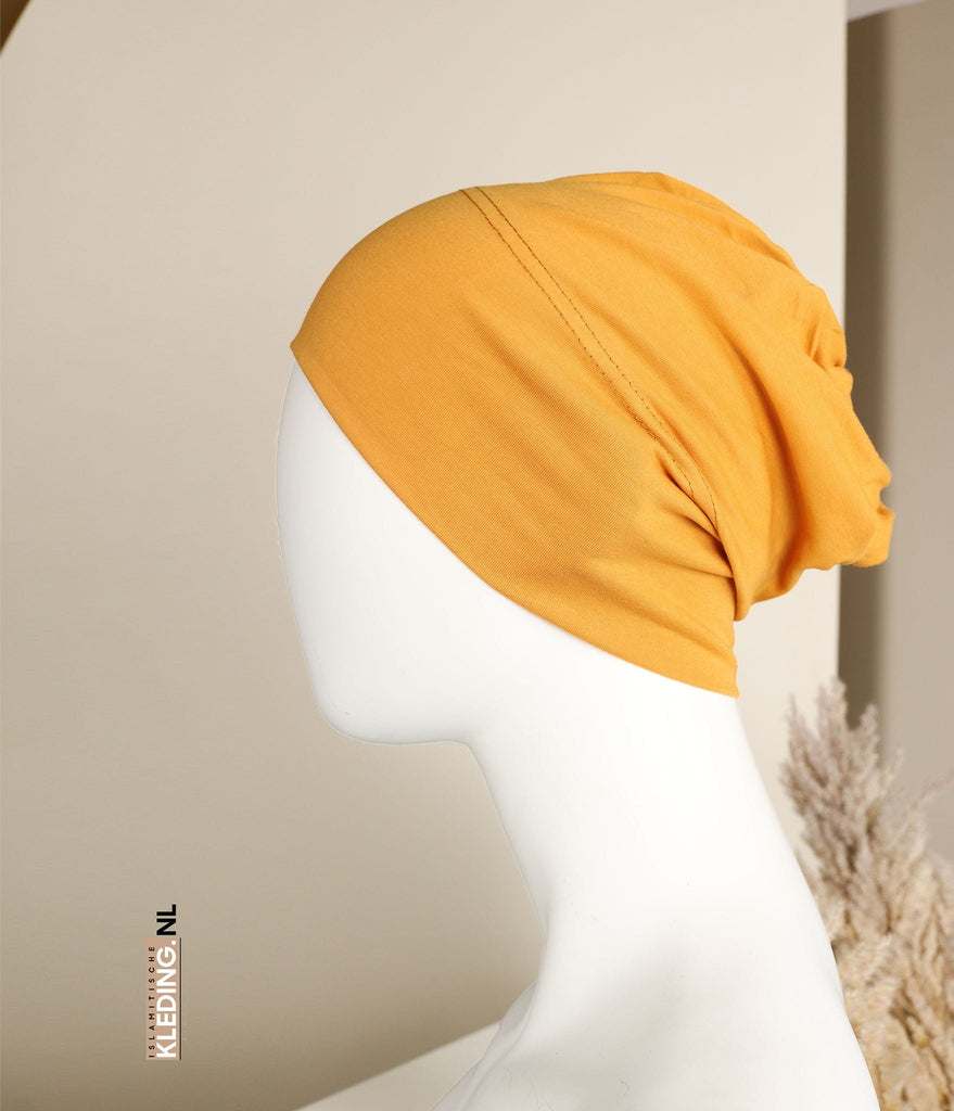 Closed Bonnet - Musterd Yellow