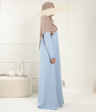 A-Lijn Abaya Aaliia Samha - Sky Blue