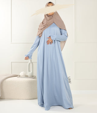 A-Lijn Abaya Aaliia Samha - Sky Blue